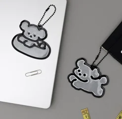 Coi Puppy Reflective Keychain