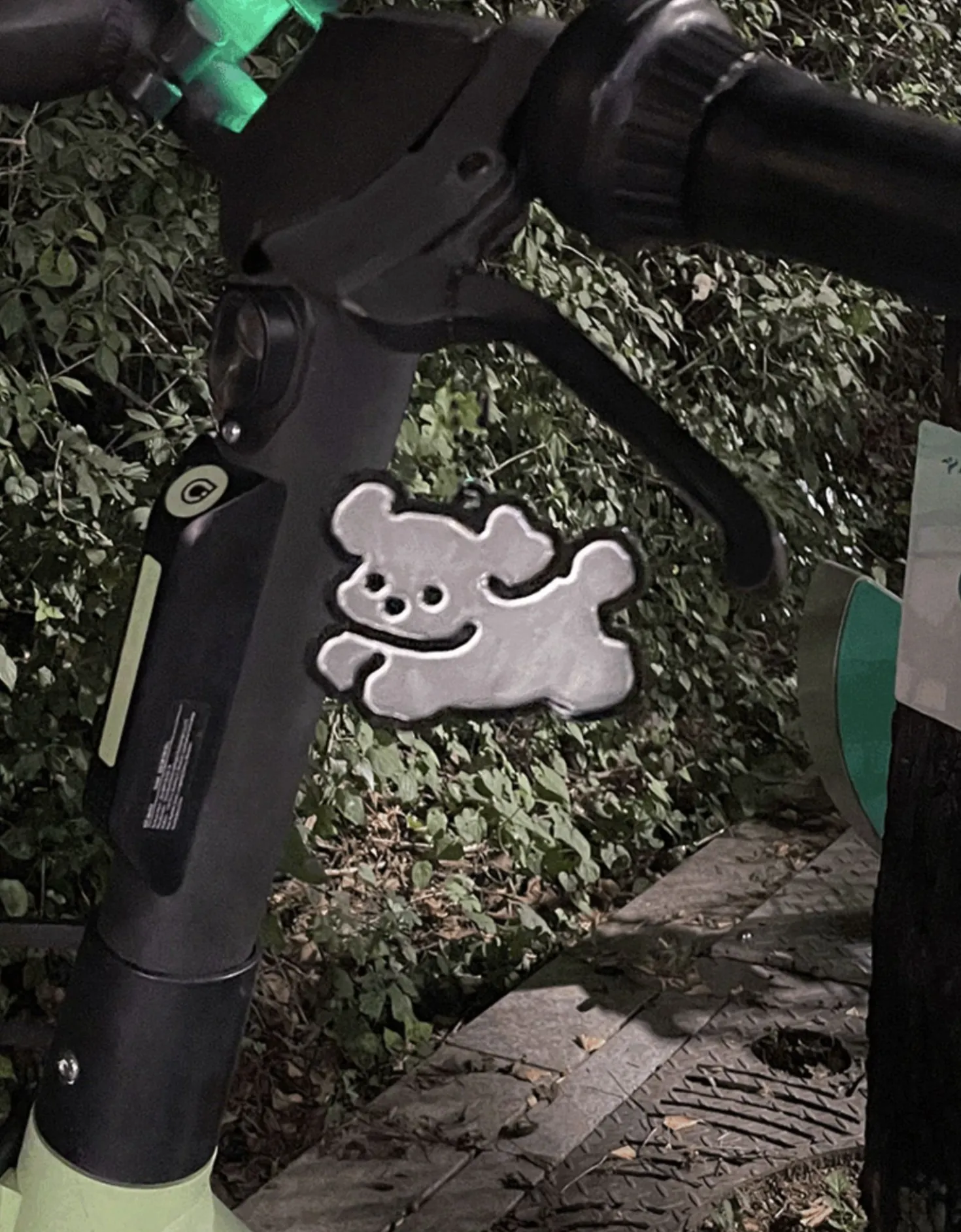 Coi Puppy Reflective Keychain