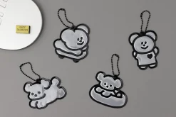 Coi Puppy Reflective Keychain