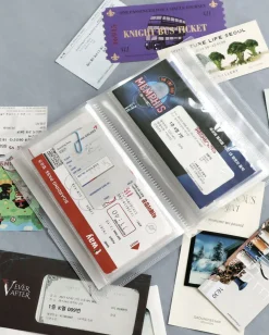 Collect Ticket Book Binder