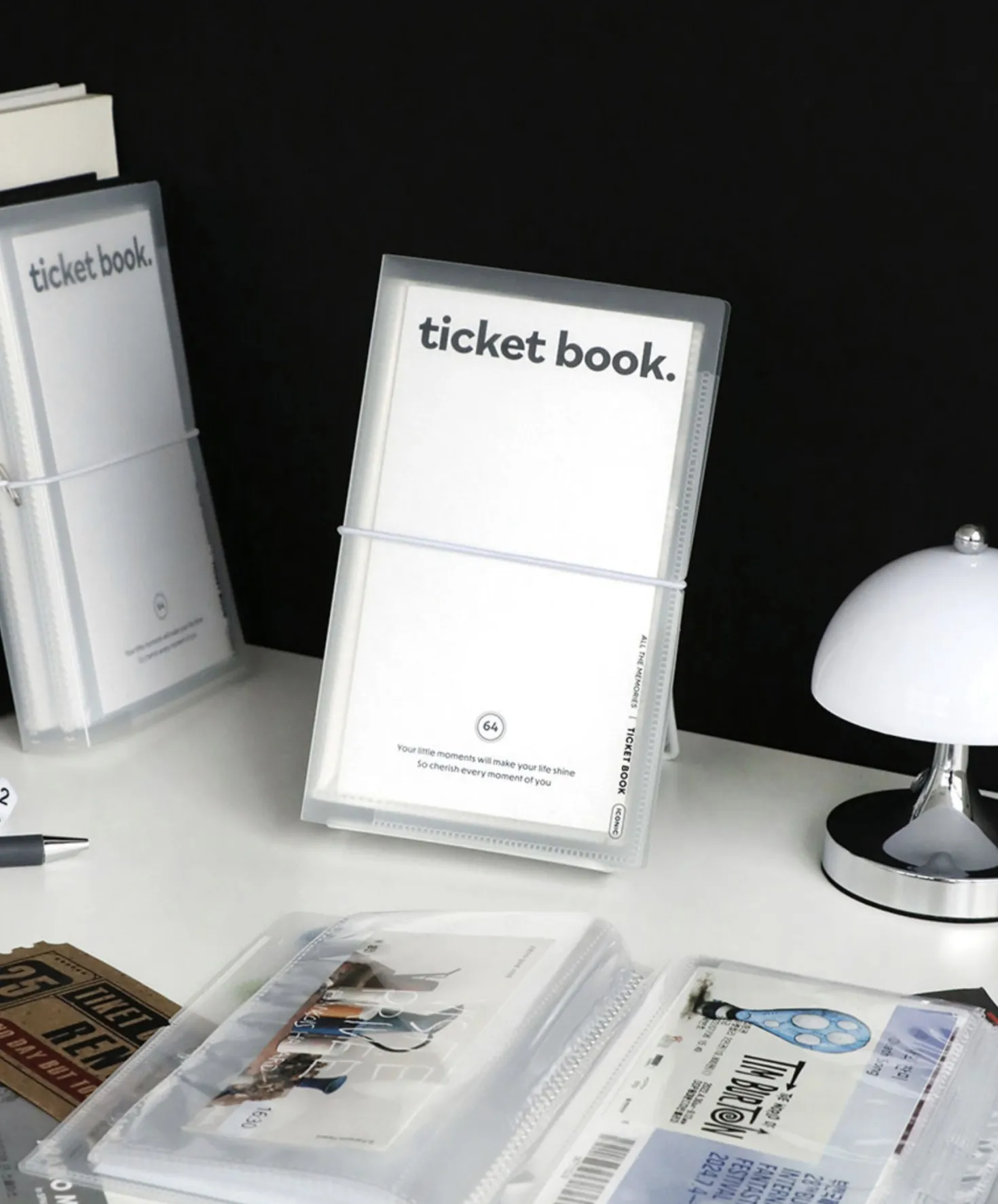 Collect Ticket Book Binder
