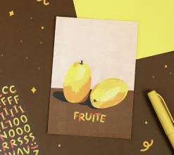 Color Combo Alphabet Removable Sticker