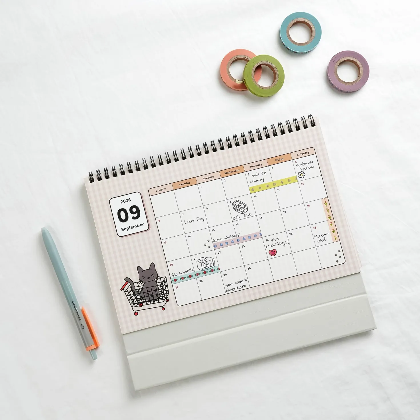 Colorful Life & Pieces 0.38mm Gel Pen
