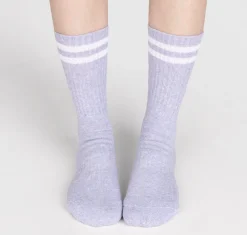 Colorful Non-slip Athletic Crew Socks