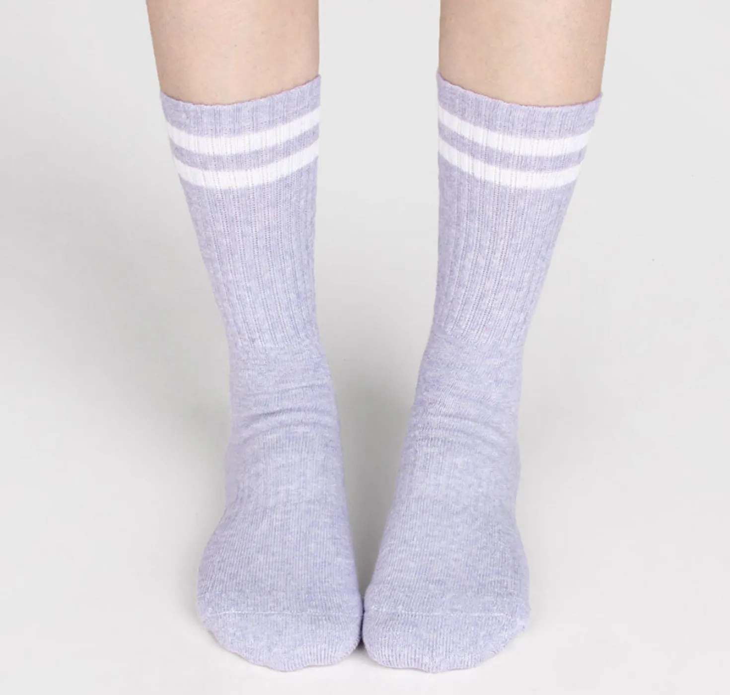 Colorful Non-slip Athletic Crew Socks