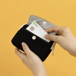 Colorful Nylon Card Pouch