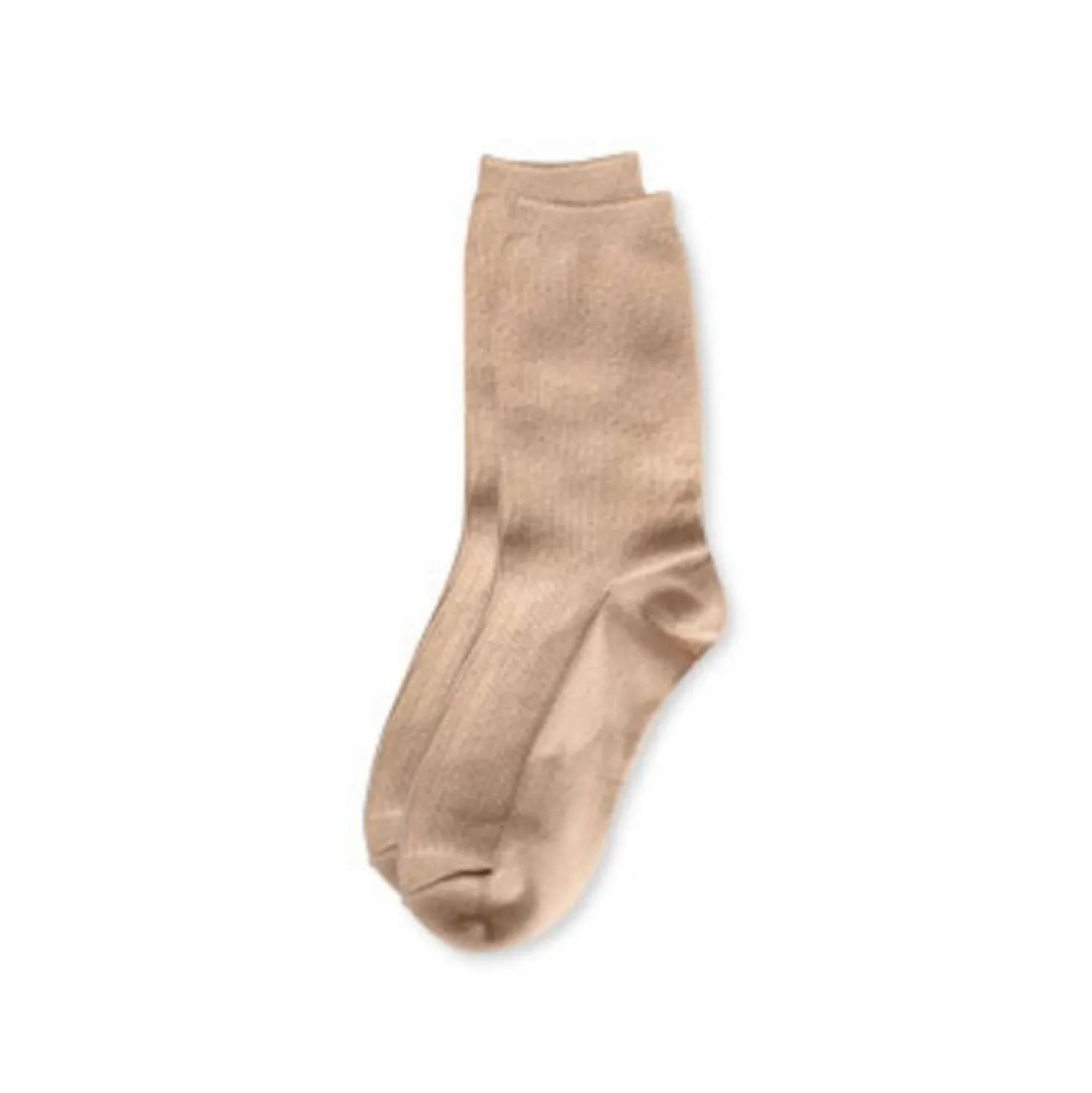 Colorful Ribbed Crew Women Socks