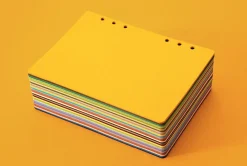 Colorful 6 Ring A5 Plain Note Refill