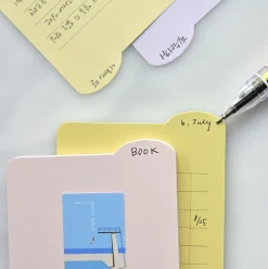 Colorful Rounded Edge Index Sticky Note