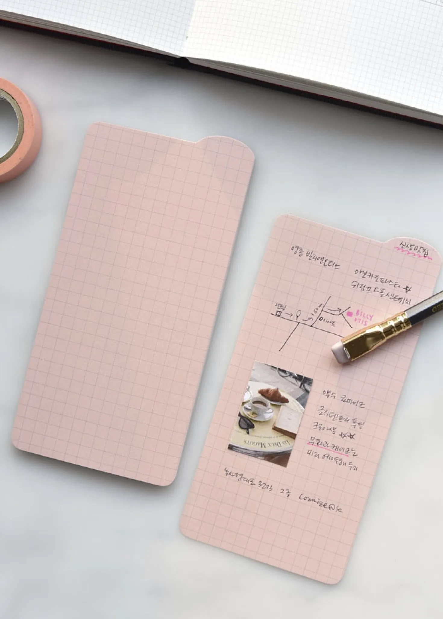 Colorful Rounded Edge Index Sticky Note