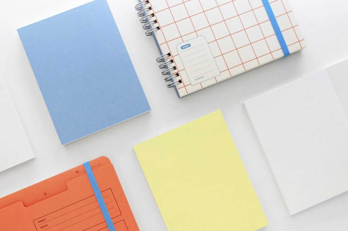 Colorful Upcycle Plain Notebook