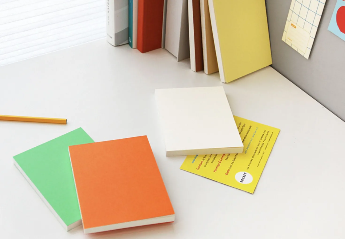 Colorful Upcycle Plain Notebook