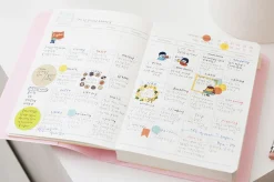 Colorful Weekly Diary Scheduler v8