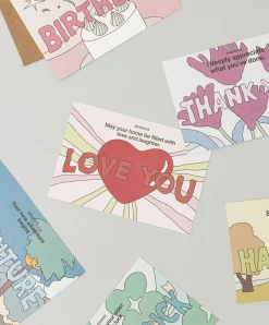 Colorful Wishes Postcard