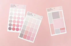 Color Palette Deco Sticker