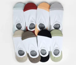 Color Point No Show Women Socks