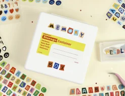 Color Recipe Alphabet Removable Sticker