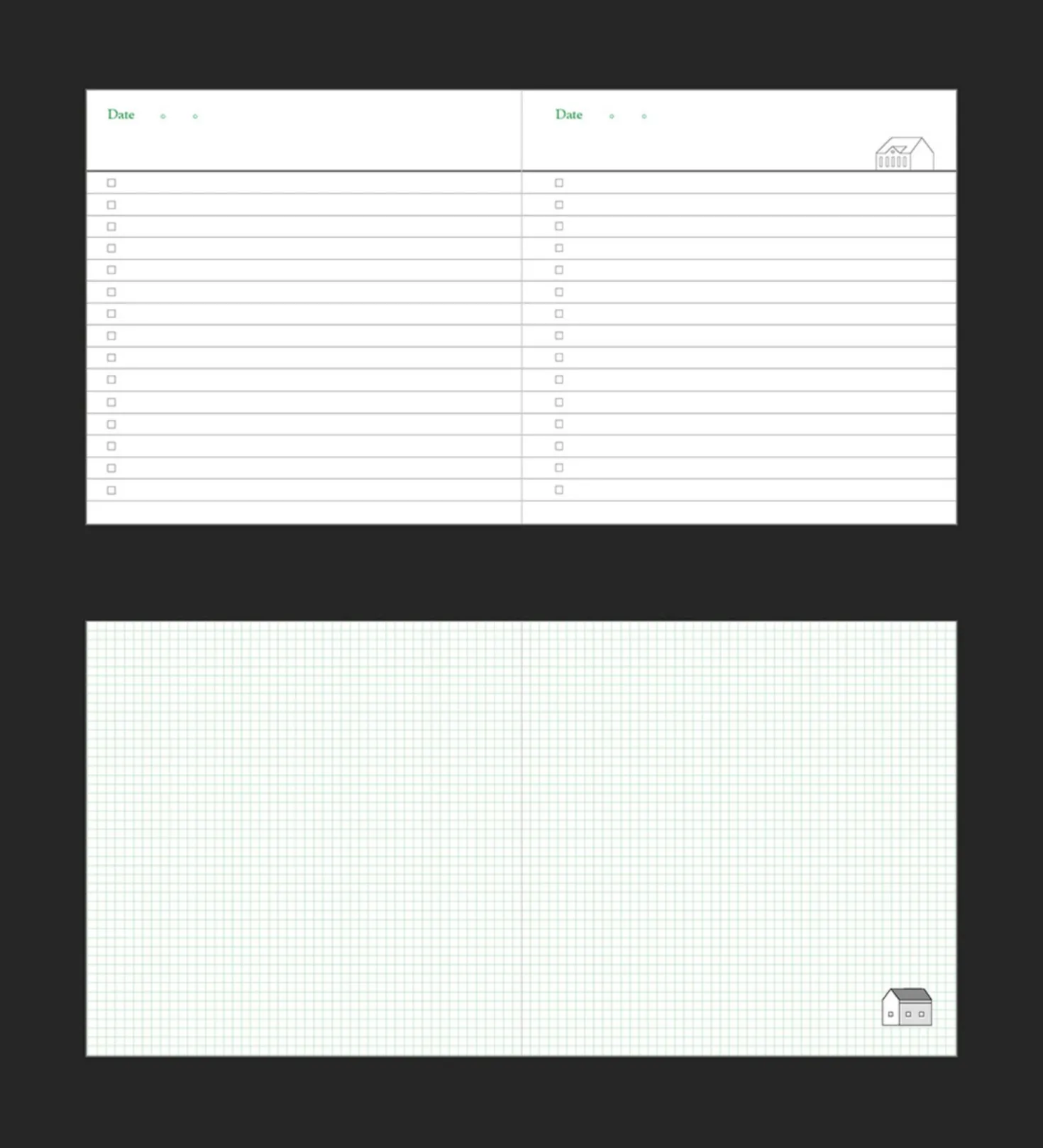 Comma To Do List Monthly Planner