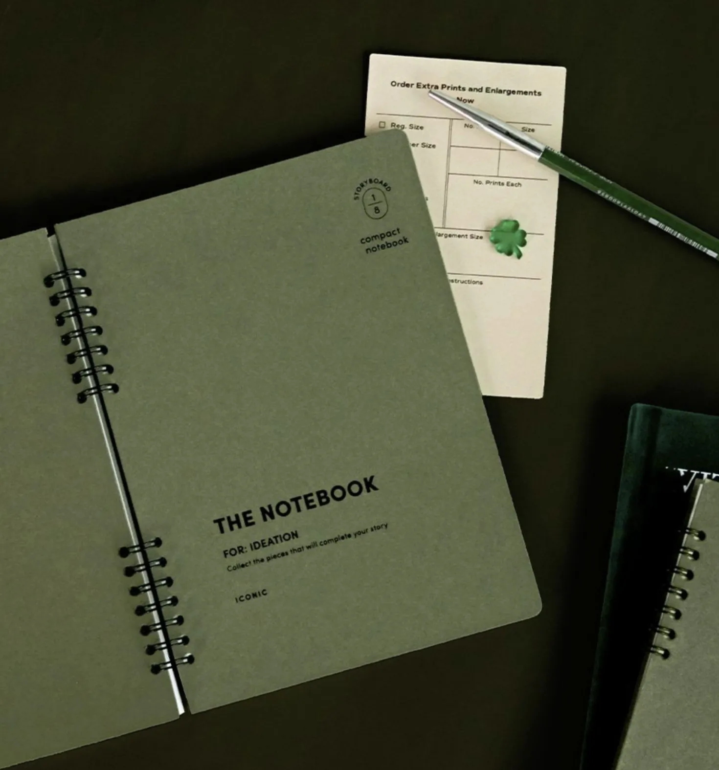 Compact A5 Hardcover Idea Notebook