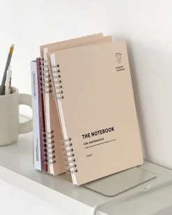 Compact A5 Hardcover Math Notebook