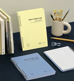 Compact A5 Hardcover Study Log