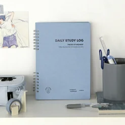Compact A5 Hardcover Study Log