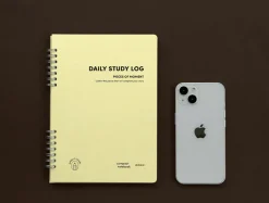 Compact A5 Hardcover Study Log