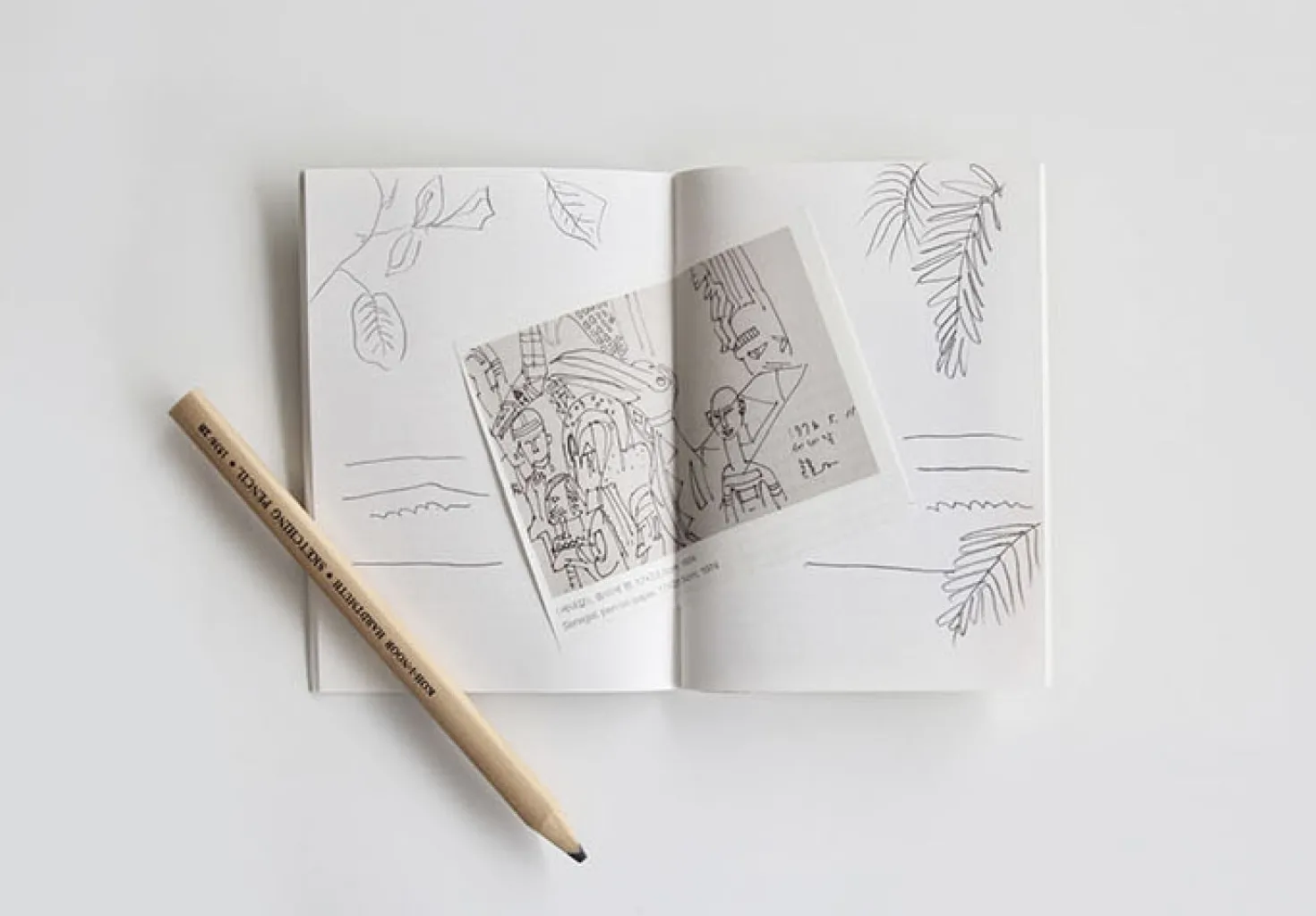 Composition A6 Plain Notebook v2