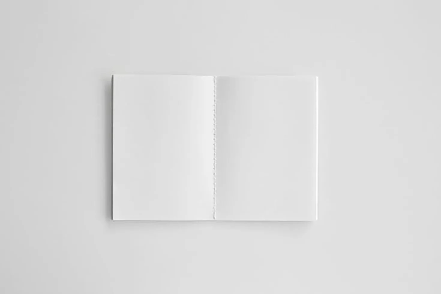Composition A6 Plain Notebook v2