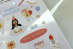 Congratulations Deco Sticker