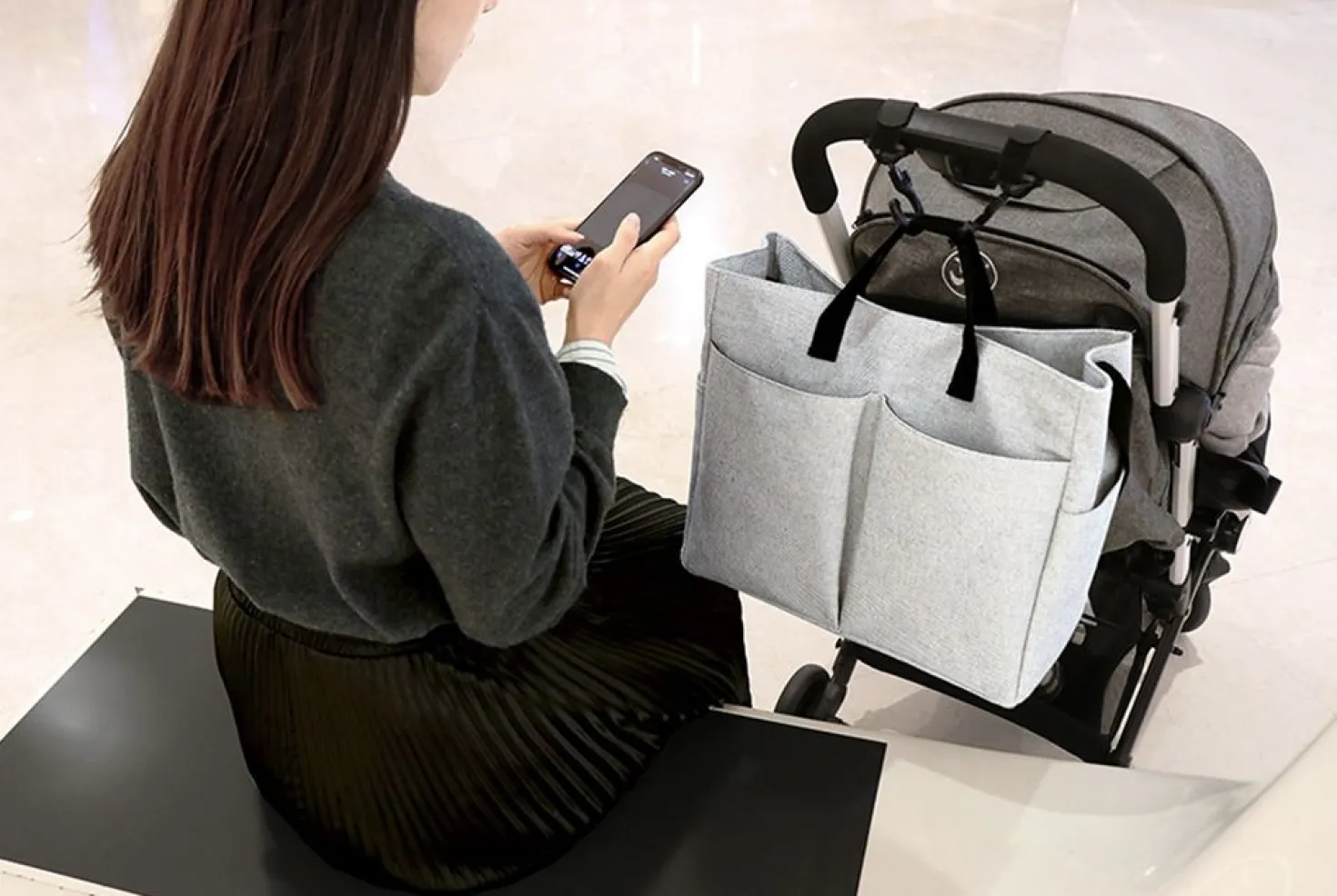 Conitale Pocket Shoulder Bag