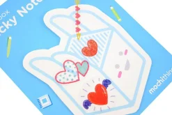 Crayon Heart Deco Sticker