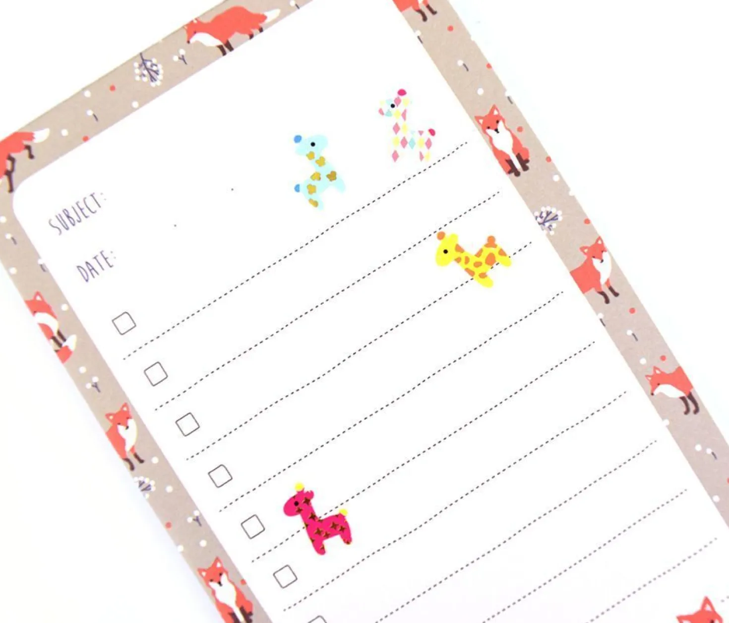 Cute Giraffe Deco Sticker