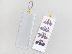 4 Cut Slim Photo Holder Key Chain