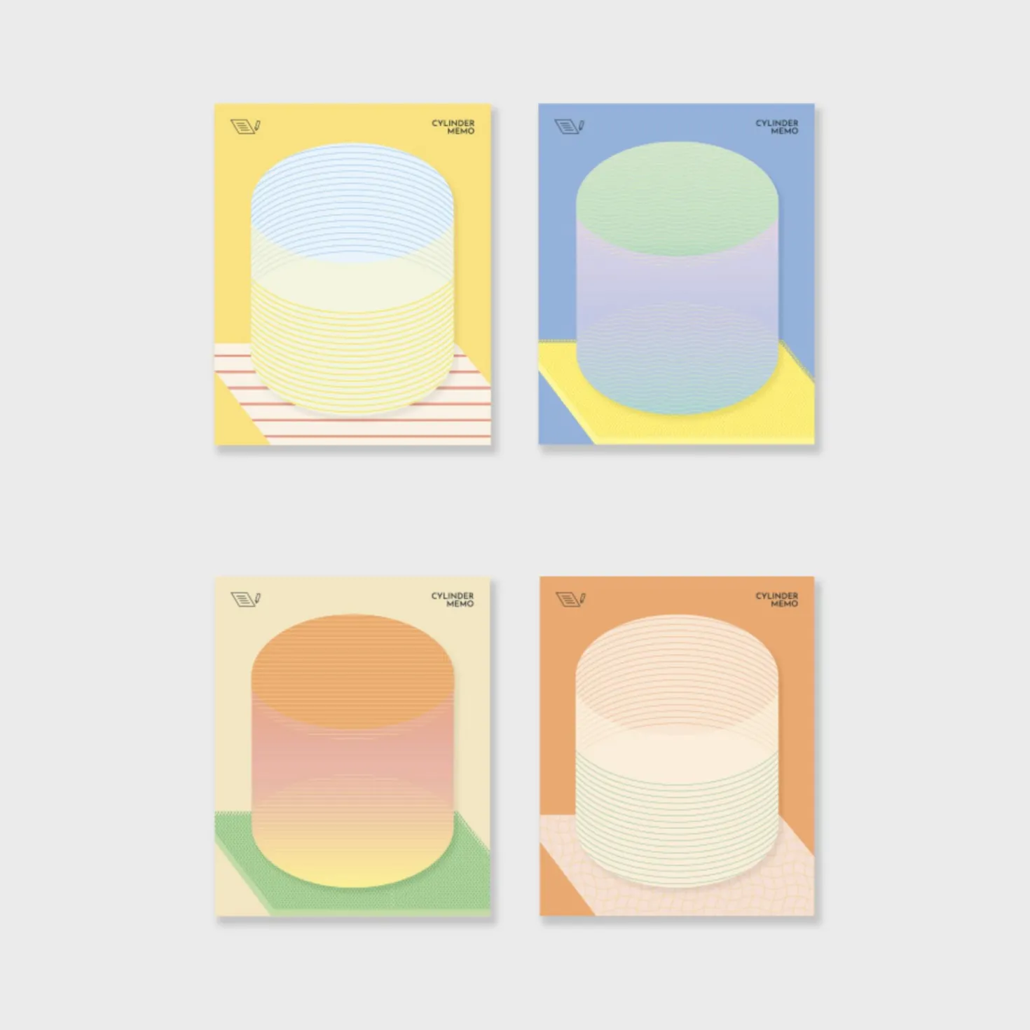 Cylinder Sticky Note