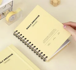 Daily Archive Spiral Notebook
