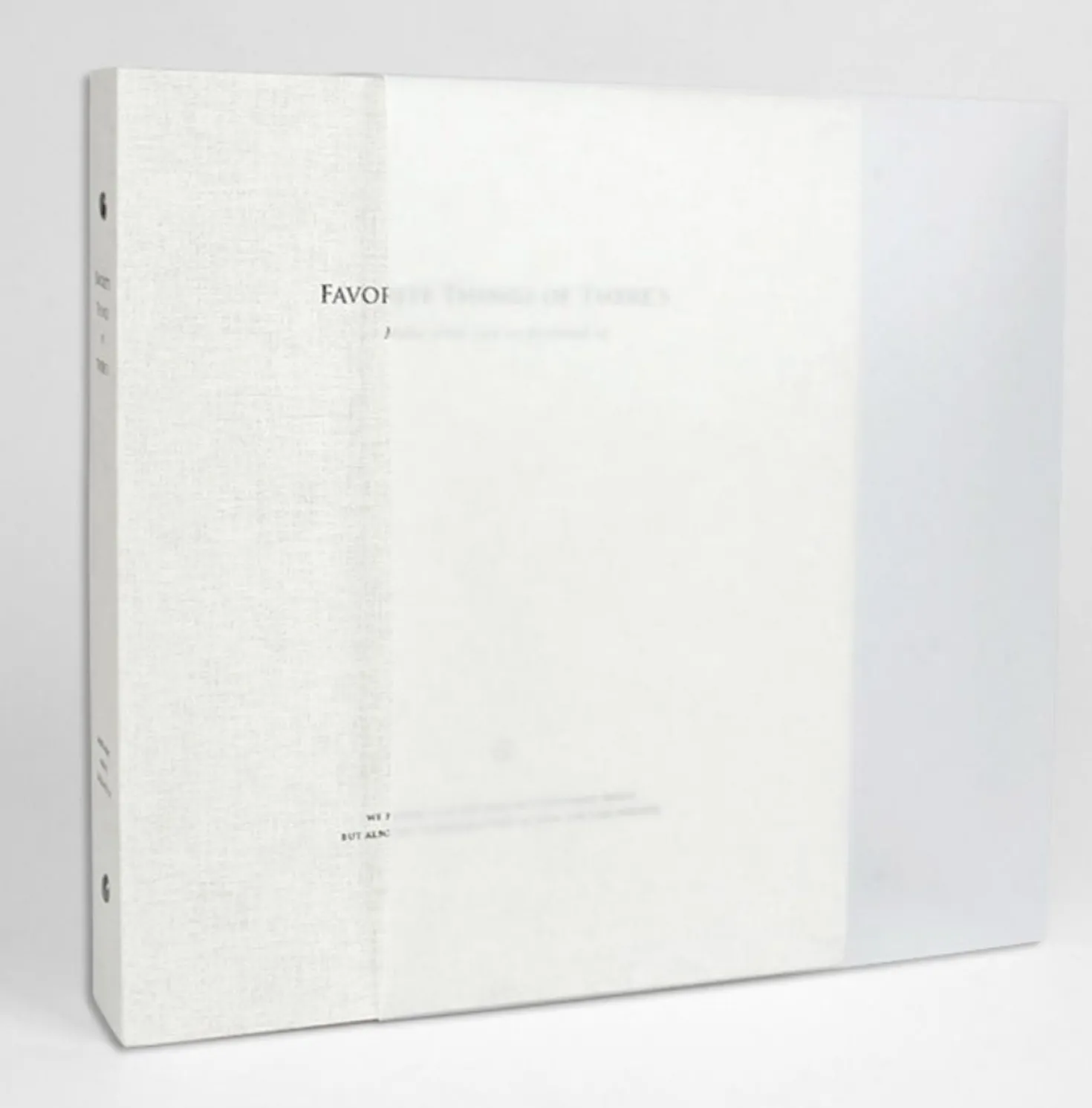 Daily Binder Album Case