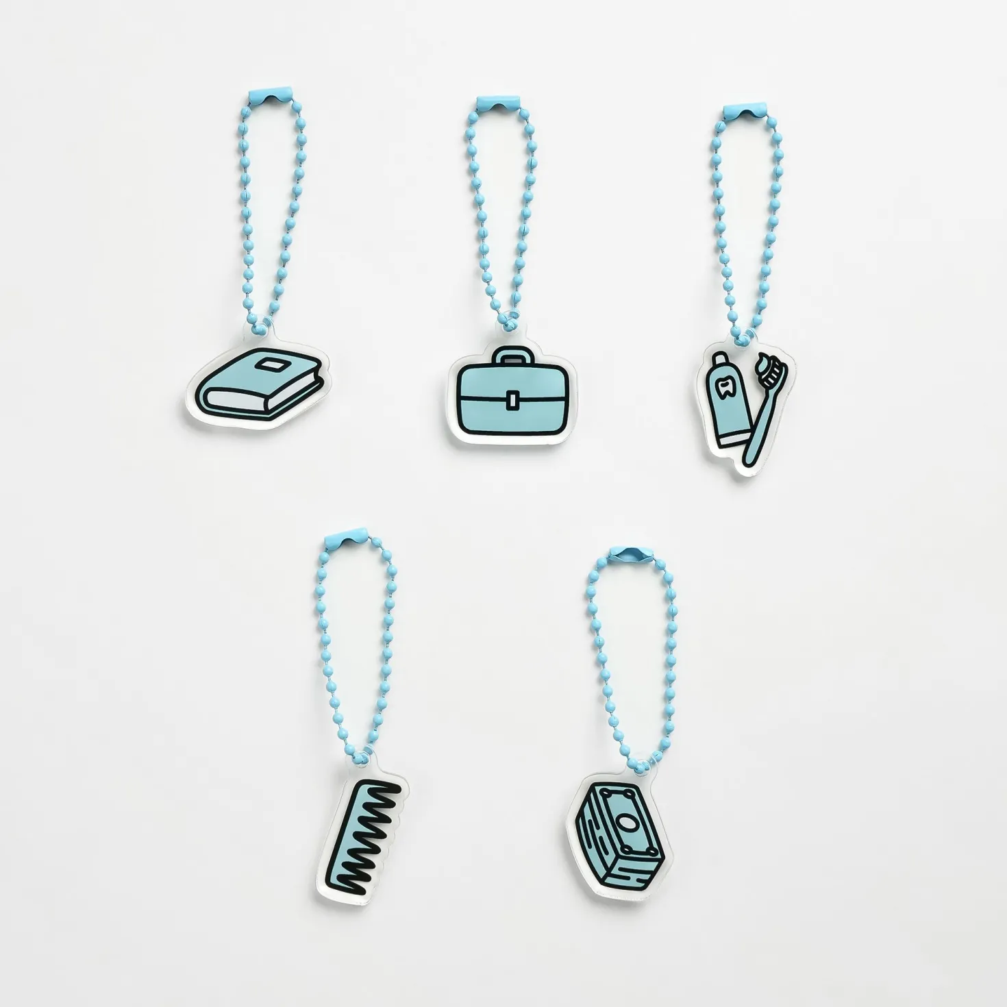 Daily Mono Acrylic Key Chain