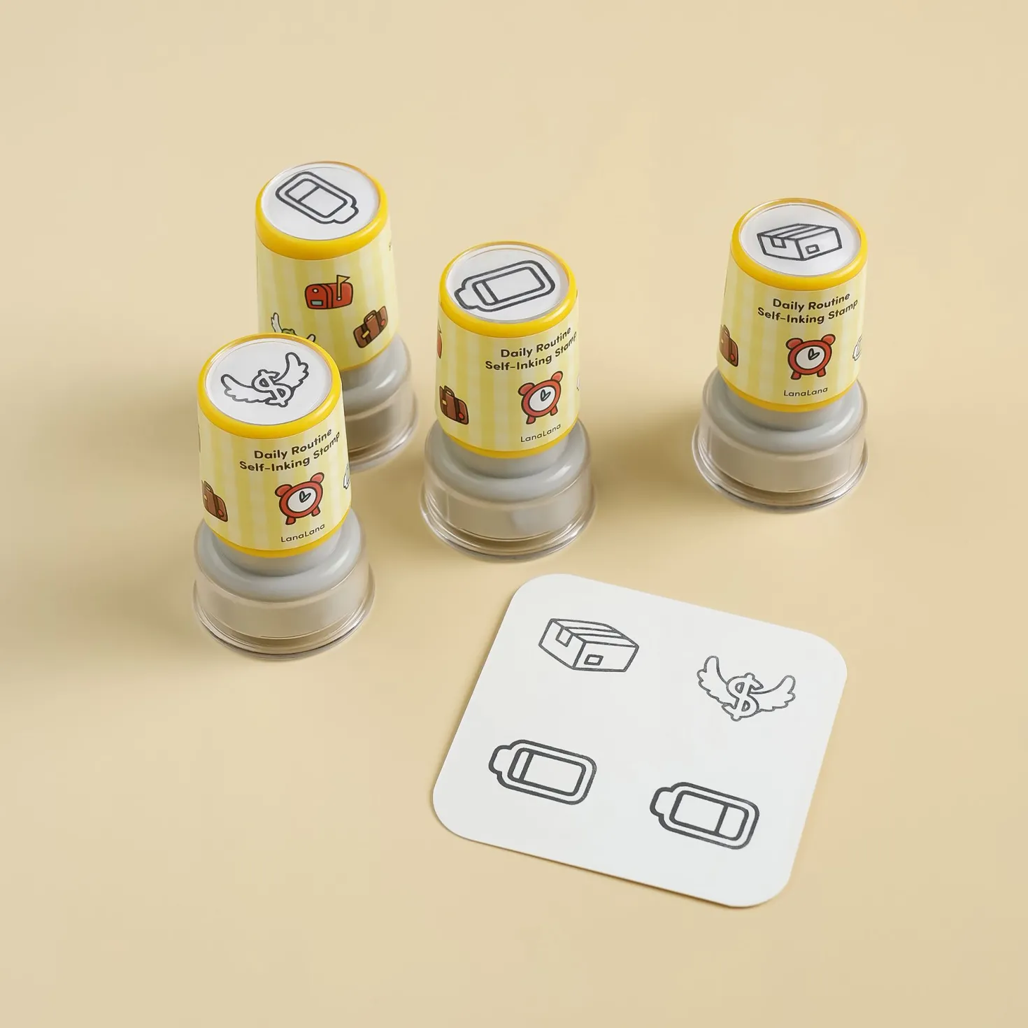 Daily Routine Self-inking Stamp