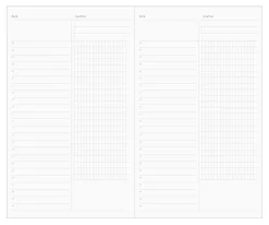 Daily Sequence One-Month Planner