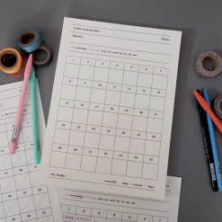 35 Days Goal Planning Notepad