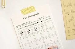 30 Days Goal Tracking Sheets