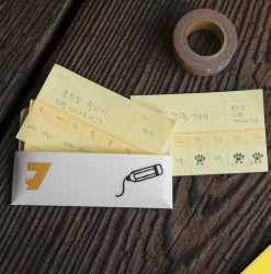 7 days Habit Tracker Memo Pad