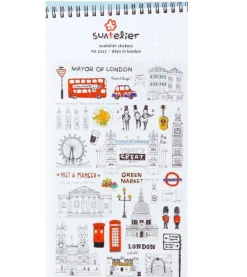 Days in London Deco Sticker