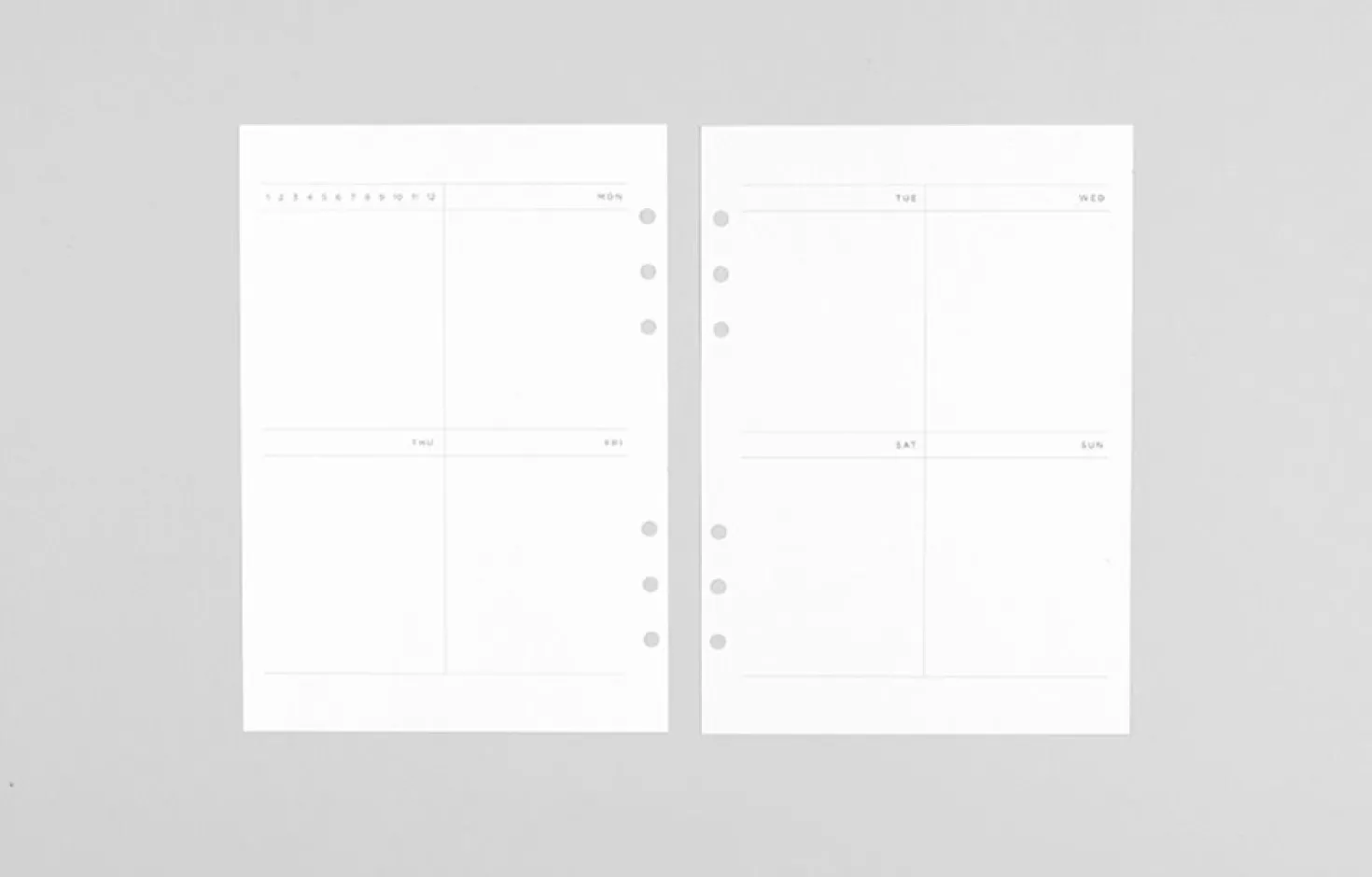 Deco Pocket 6 Ring A5 Planner Refill