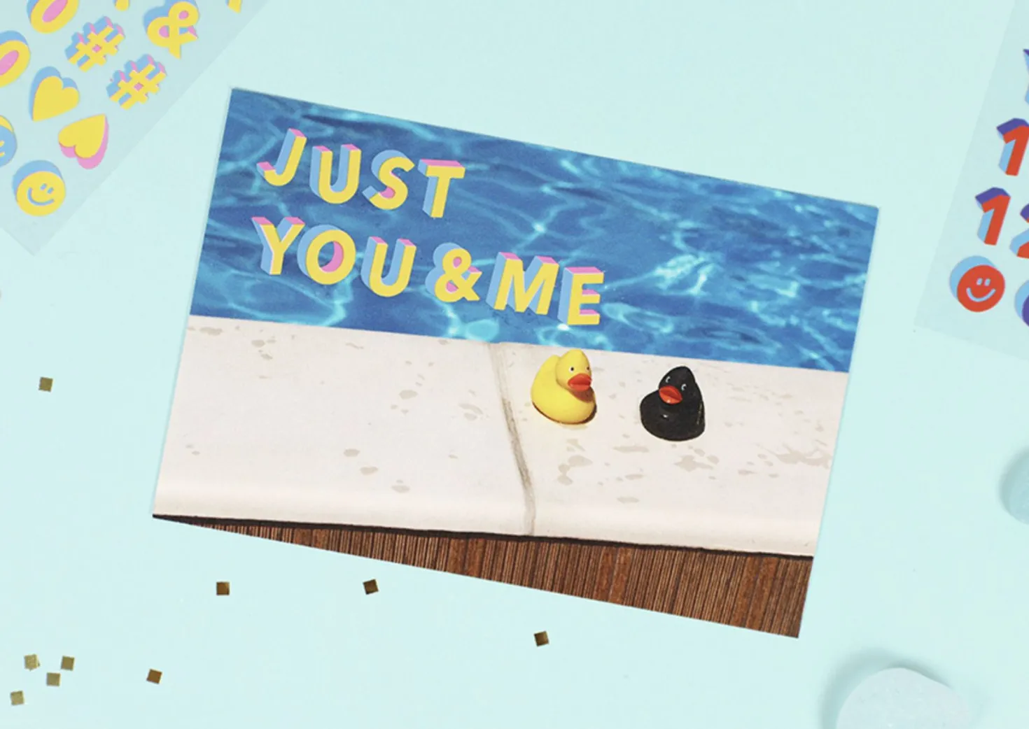 3D Fun Mix Alphabet Removable Sticker