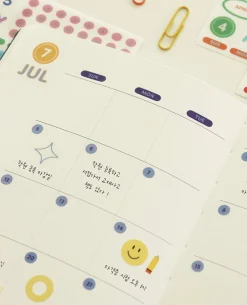 Diary Date Sticker Set