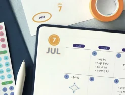 Diary Date Sticker Set