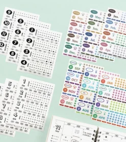 Diary Date Sticker Set