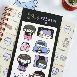 Dino & Hodu Winter Story Sticker